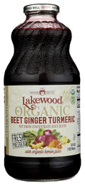 Organic Beet Ginger Turmeric Juice, 32 fo