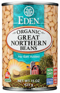 Eden Foods Organic Great Northern Beans, 15 oz