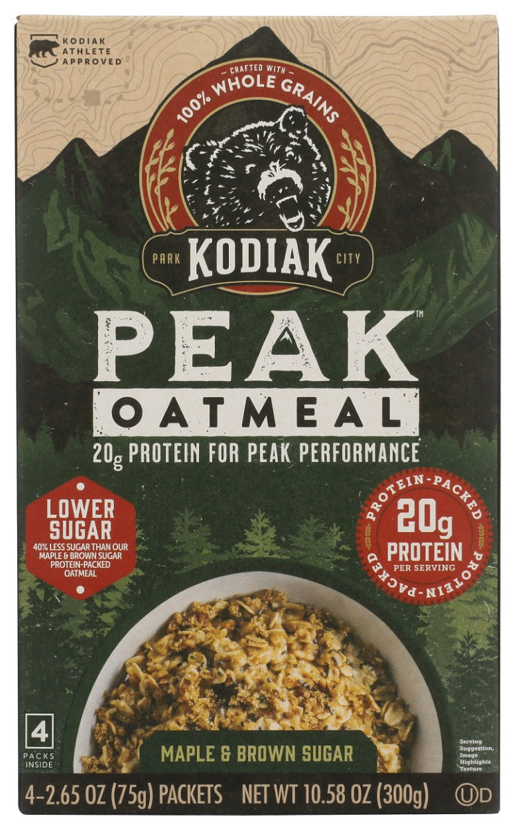 Maple Brown Sugar Peak Oatmeal, 10.58 oz