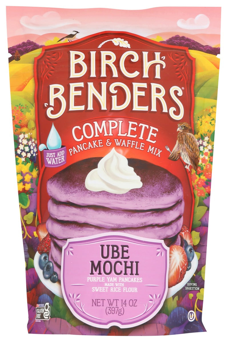 Ube Mochi Pancake and Waffle Mix, 14 oz