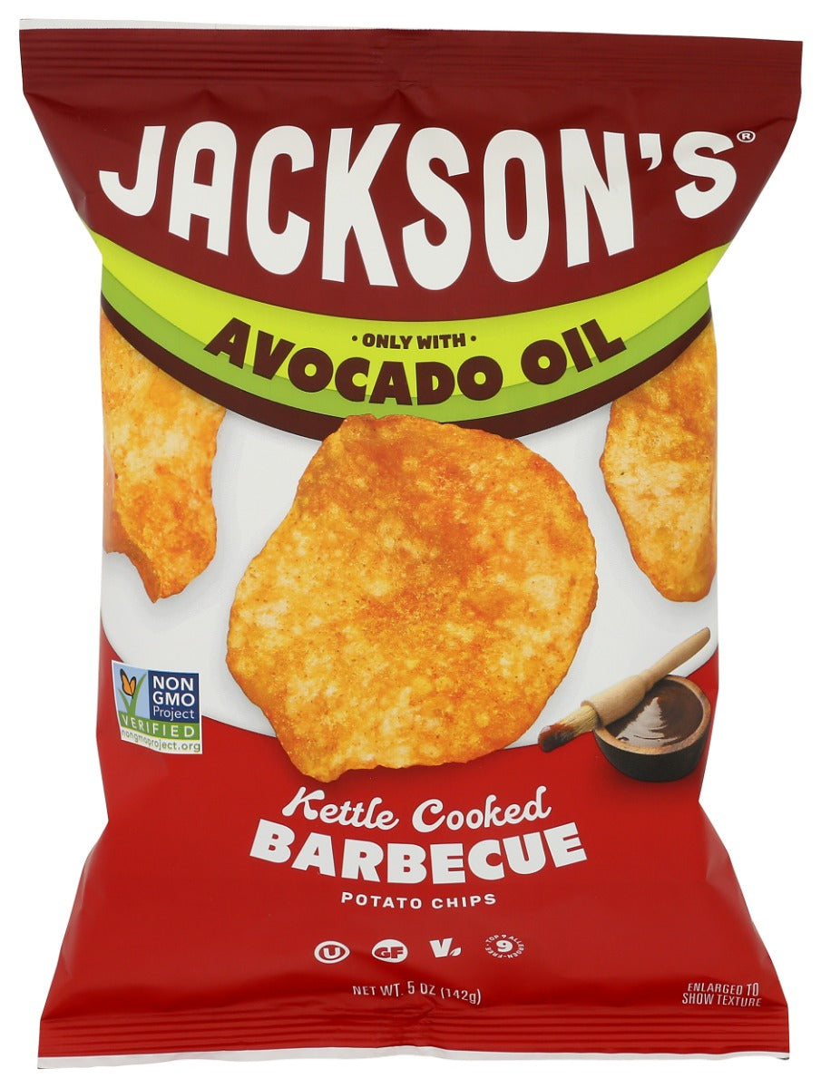 Barbecue Kettle Chips with Avocado Oil, 5 oz