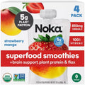 Strawberry Mango + Brain Support Superfood Smoothies 4Pack, 16.9 oz