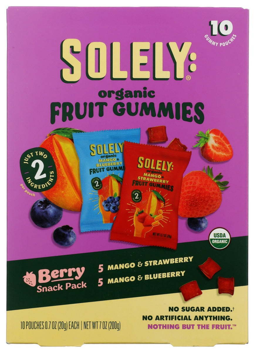 Berry Snack Pack Organic Fruit Gummies, 7 oz
