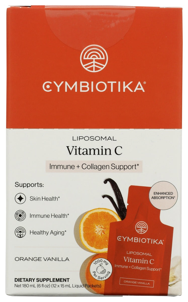 Cymbiotika Liposomal Vitamin C, 12 Count