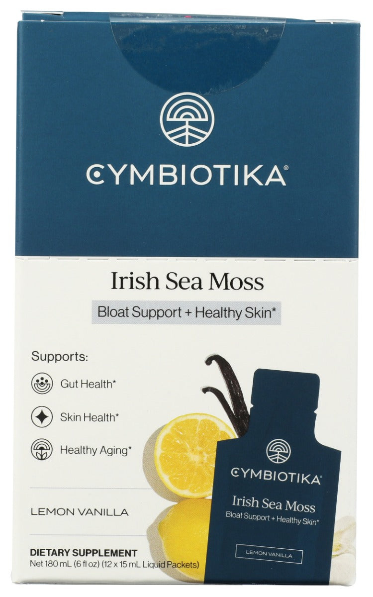 Cymbiotika Irish Sea Moss Supplement, 12 Pack