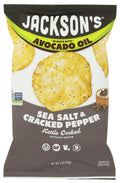Sea Salt and Cracked Pepper Kettle Chips, 5 oz