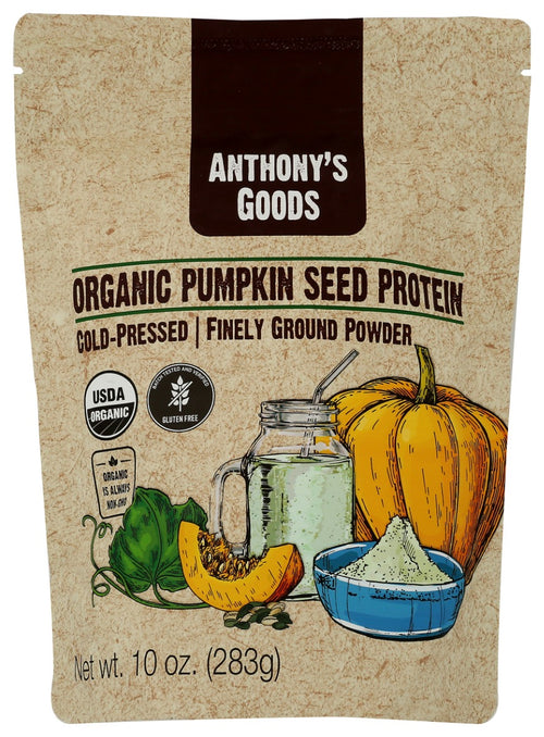 Anthony's Goods Organic Pumpkin Seed Protein Powder, 10 oz