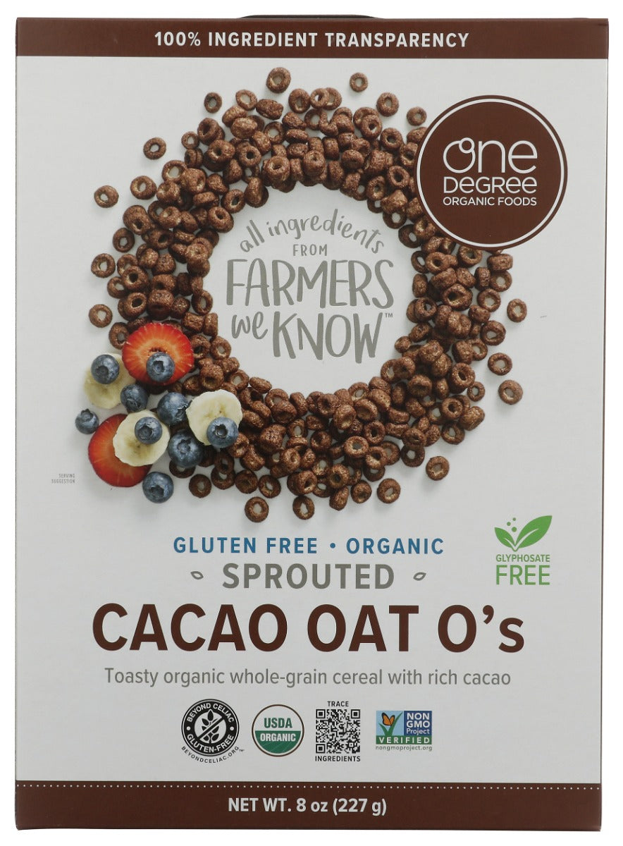 Sprouted Cacao Oat Os, 8 oz