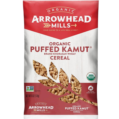 Arrowhead Mills Organic Puffed Kamut Cereal, 6 oz