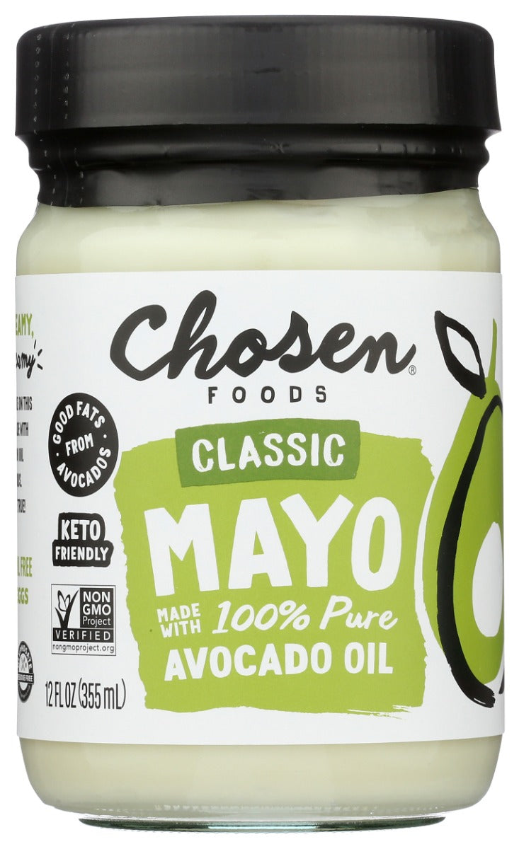 Chosen Foods Avocado Oil Mayonnaise, 12 oz