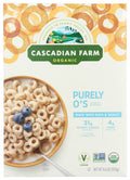 Cascadian Farm Organic Purely O's Cereal, 8.6 oz
