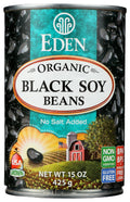 Eden Foods Organic Black Soybeans, 15 oz