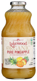 Organic Pure Pineapple Juice, 32 fo