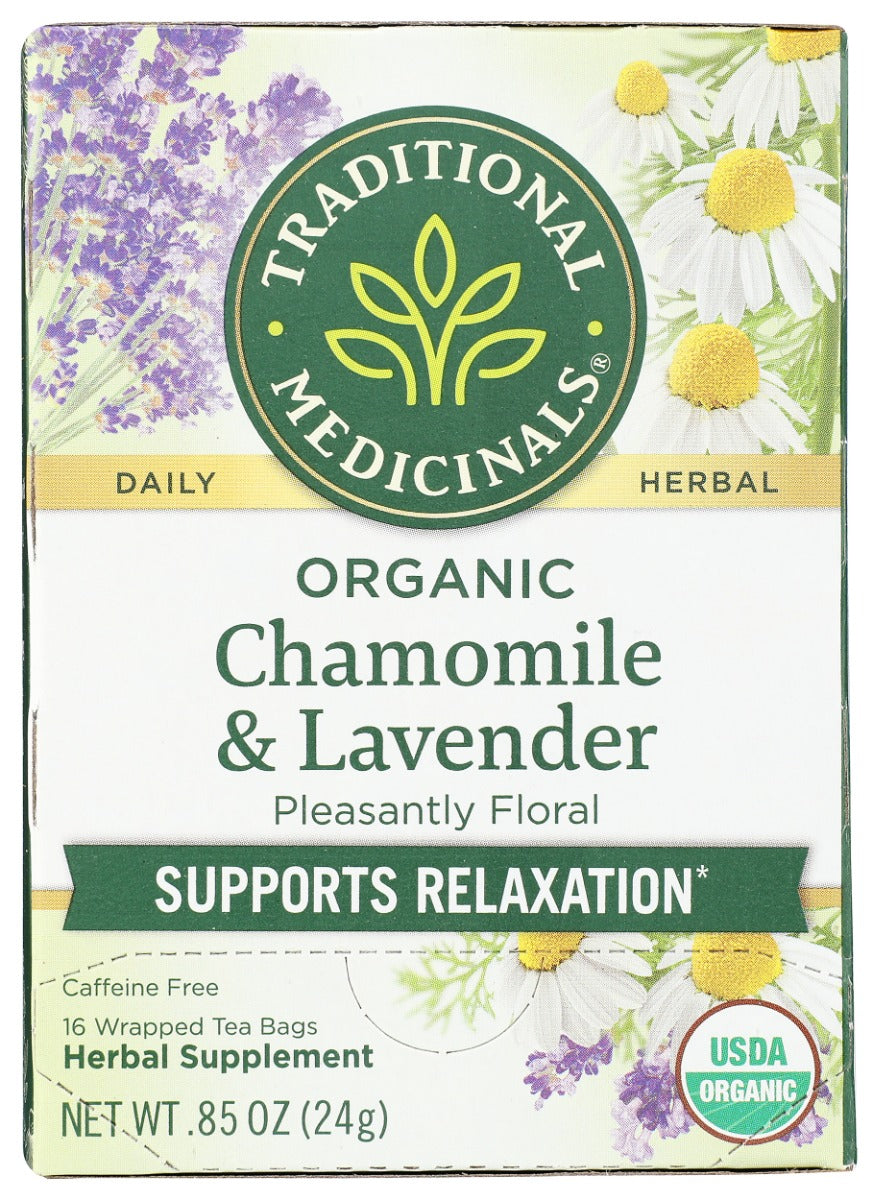 Traditional Medicinals Chamomile & Lavender Tea, 16 bags