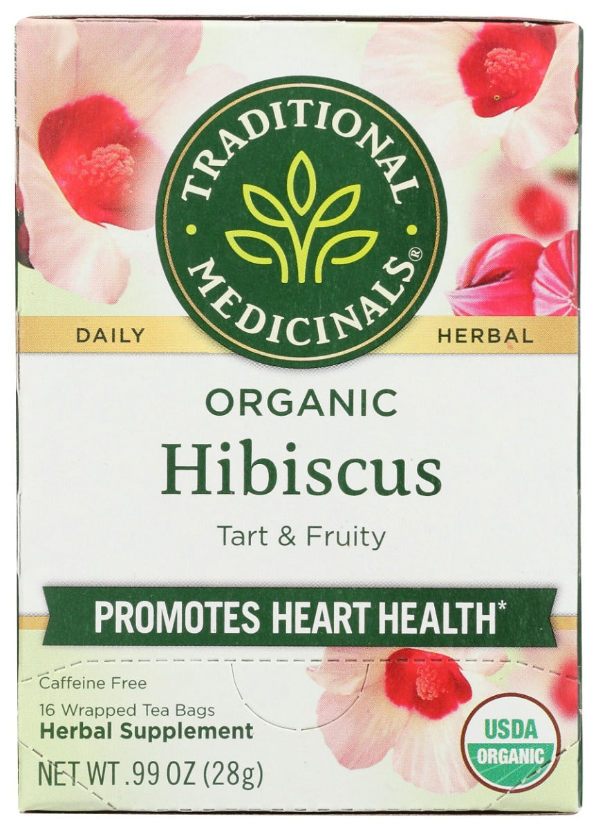 Traditional Medicinals Organic Hibiscus Tea, 16 bags