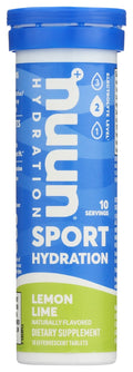 Nuun Sport Lemon Lime Electrolytes, 10 tablets