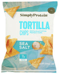 SimplyProtein Sea Salt Tortilla Chips, 4.58 oz