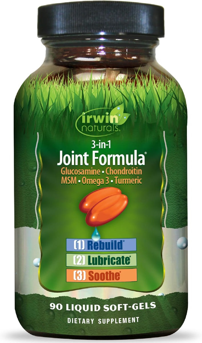 Irwin Naturals 3-in-1 Joint Formula, 90 Softgels