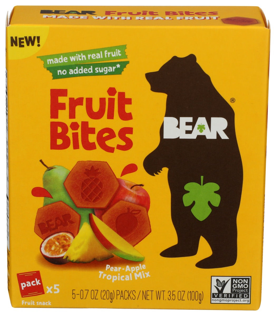Pear Apple Tropical Mix Fruit Bites, 3.5 oz