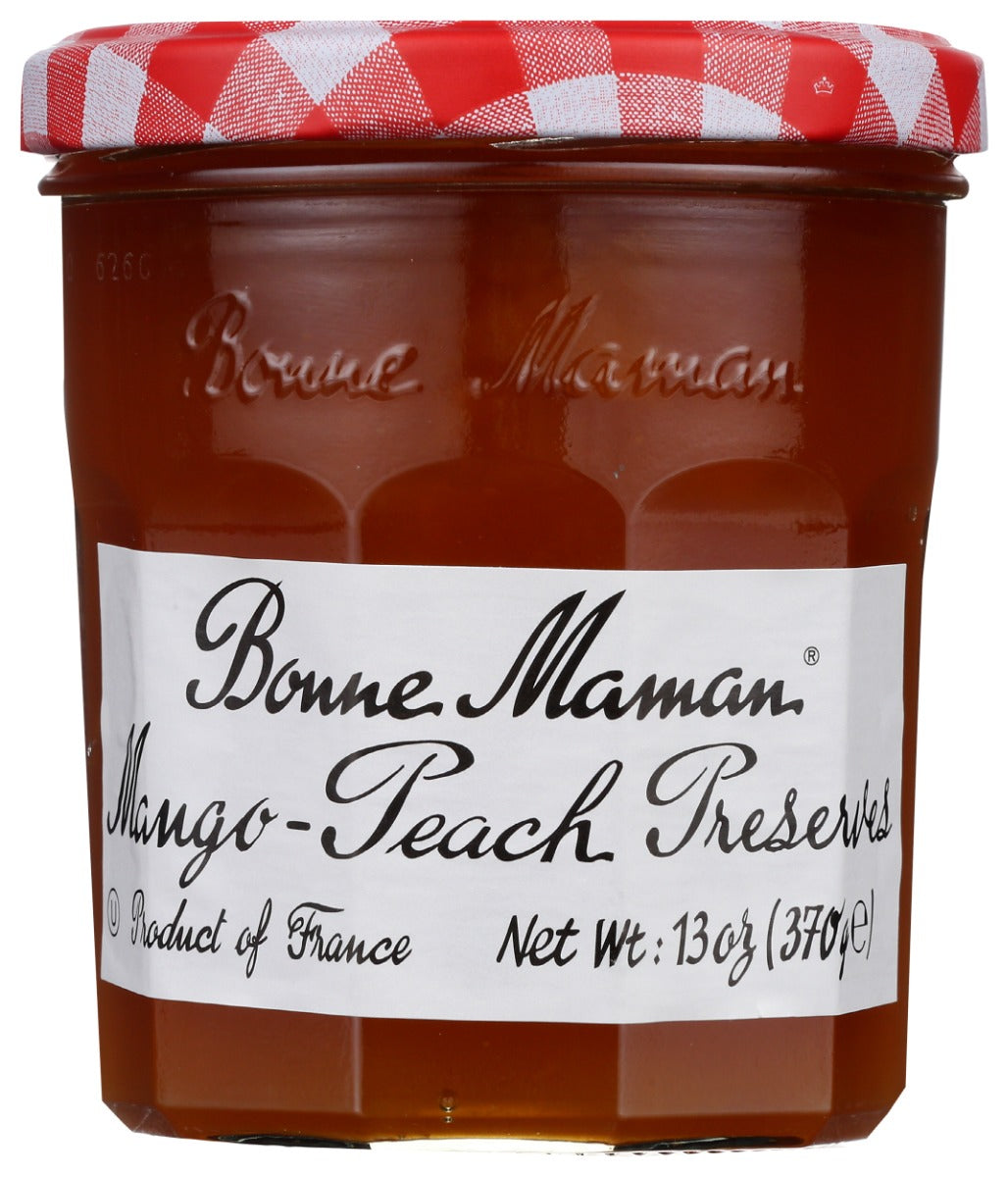 Mango Peach Preserves, 13 oz