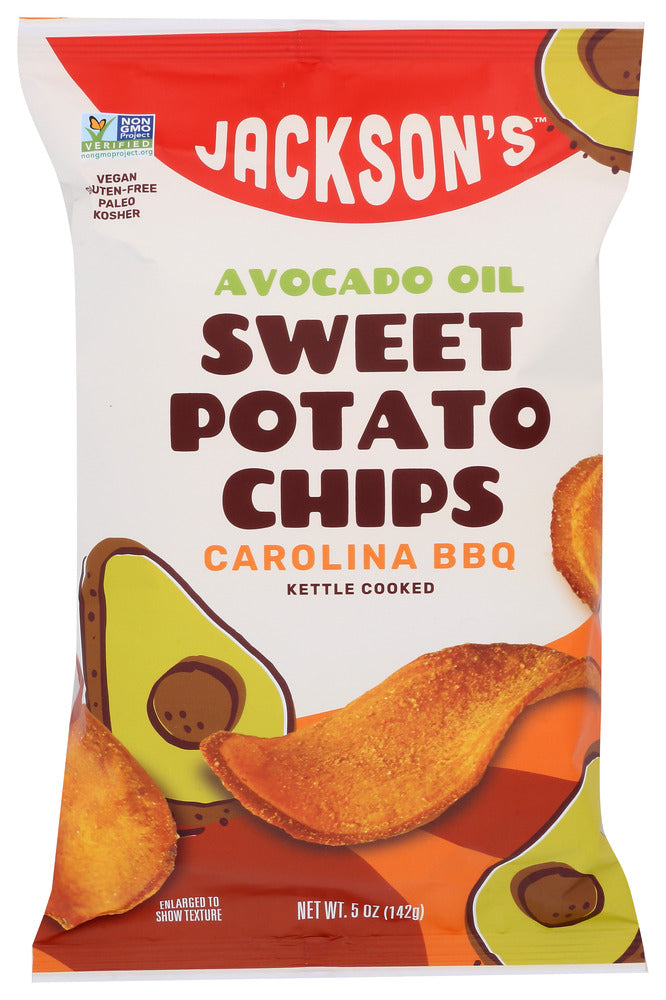 Carolina Bbq Sweet Potato Chips with Avocado Oil, 5 oz
