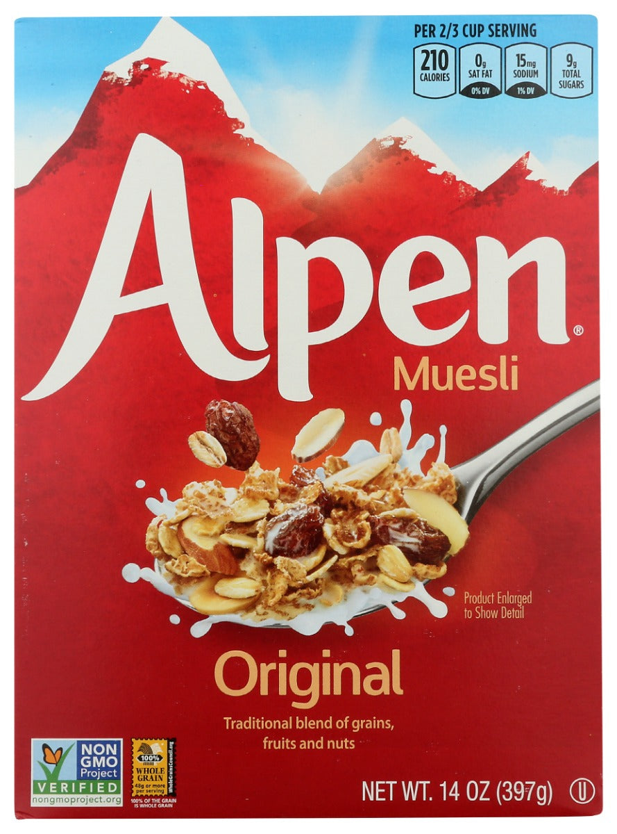 Alpen Original Muesli with Raisins, 14 oz