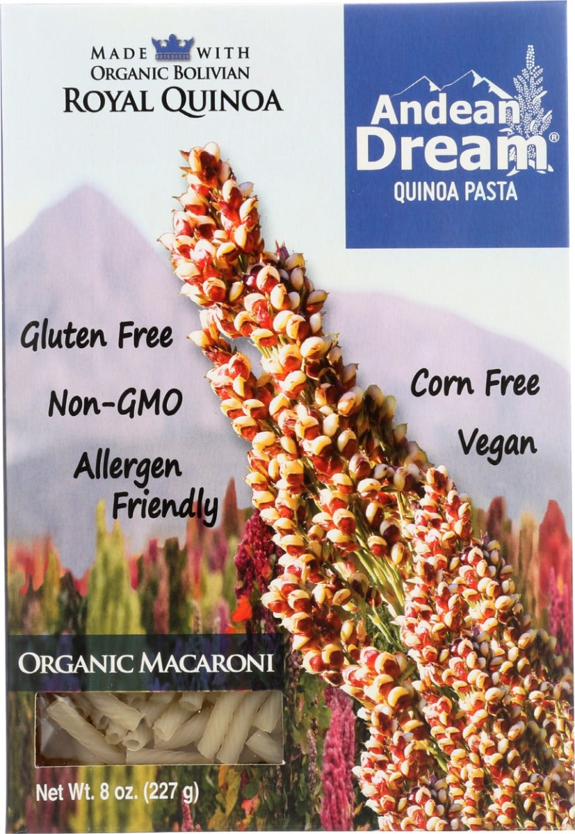 Andean Dream Quinoa Macaroni Pasta, 8 oz