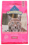 Blue Buffalo Wilderness Adult Cat Food – Salmon Recipe, 4 lb