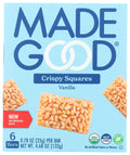 MadeGood Vanilla Crispy Squares, 4.68 oz