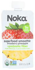 NOKA Strawberry Pineapple Superfood Smoothie, 4.22 oz