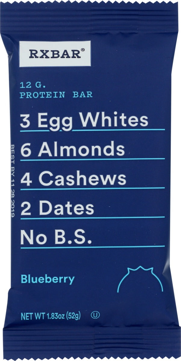 RXBAR Blueberry Protein Bar, 1.8 oz