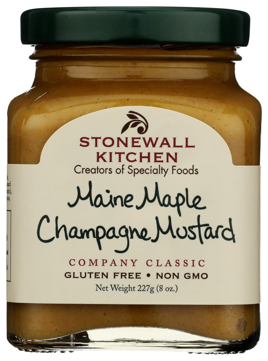 Stonewall Kitchen Maine Maple Champagne Mustard, 8 oz