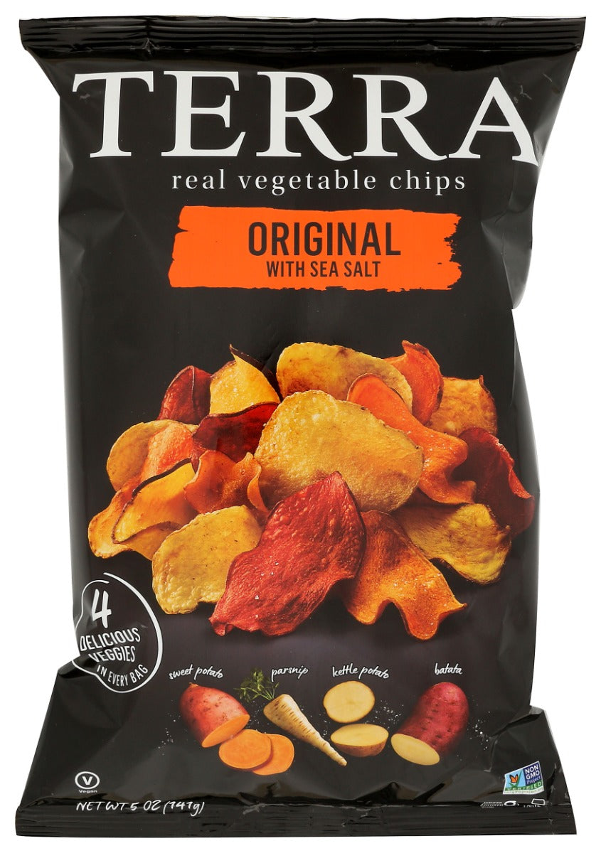 Terra Original Vegetable Chips with Sea Salt, 5 oz